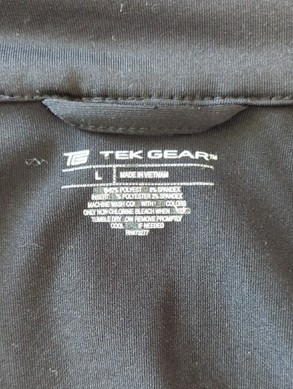3 For $30. tek gear Black Full-Zip - Picture 6 of 11